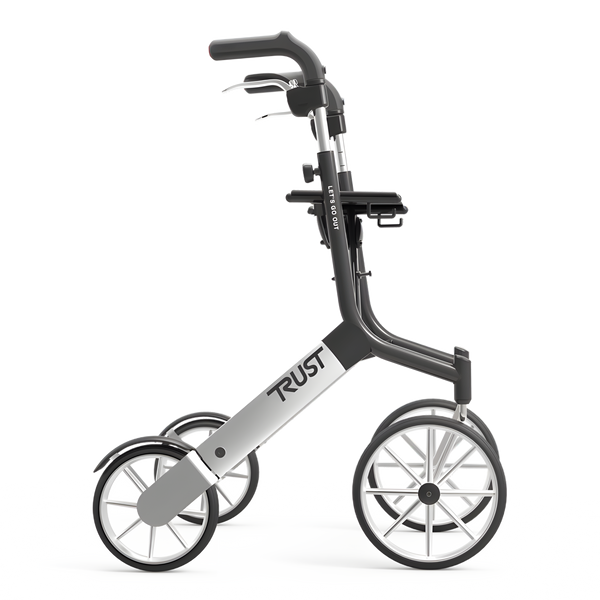Rollator Mobility Wheelie Walker - Trust Care