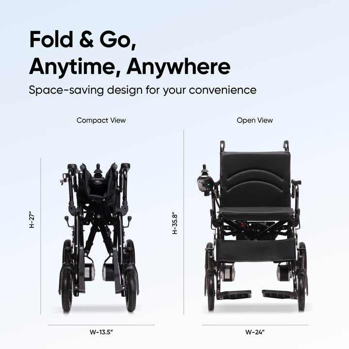Foldable Electric Wheelchair - Foclover