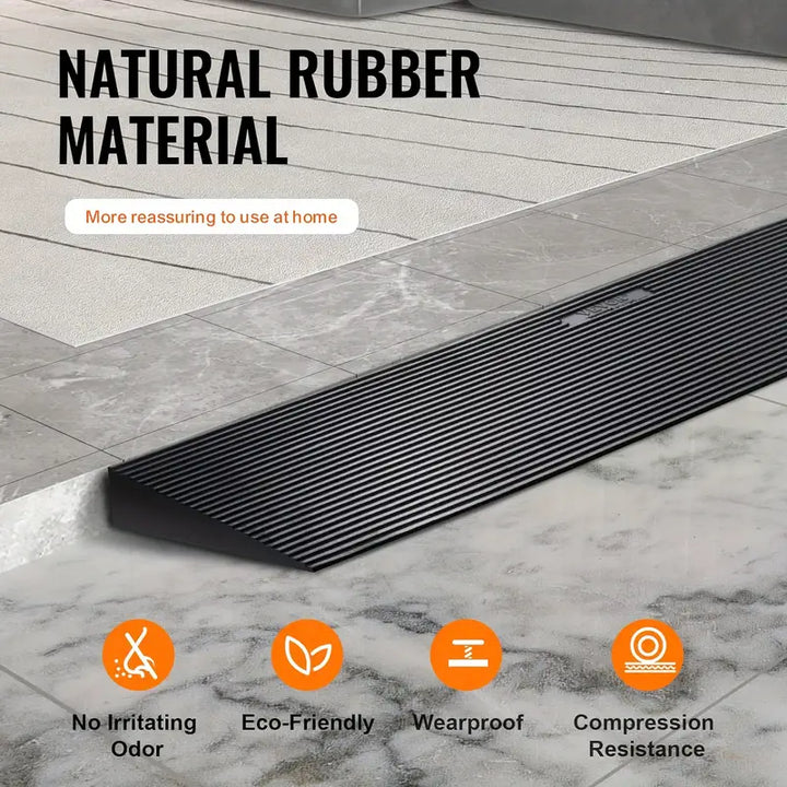 Alton Mobility Lift Threshold Ramp for Robot Vacuum & Wheelchairs - Non-Slip, 35.4" Wide