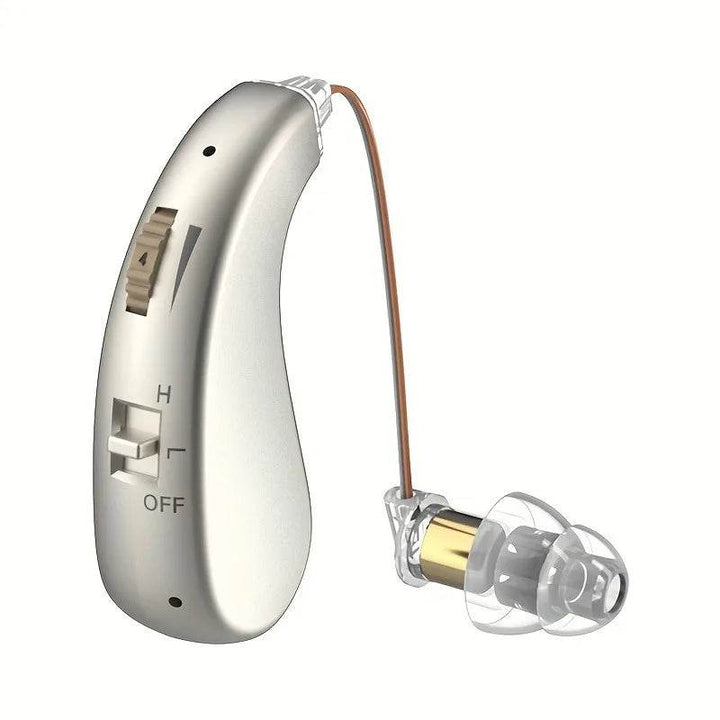Rechargeable hearing aid mini adjustable tone best portable speaker for deaf elderly in 2025 RIC hearing aid - Foclover