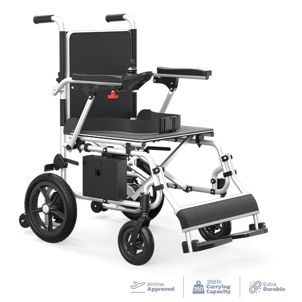 37 Lbs Folding Power Chair "World's Lightest"  12AH with Airline Approval