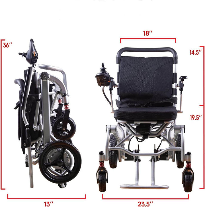 Alton Mobility Lightweight Foldable Electric Wheelchair Weight 40lbs - RAGER