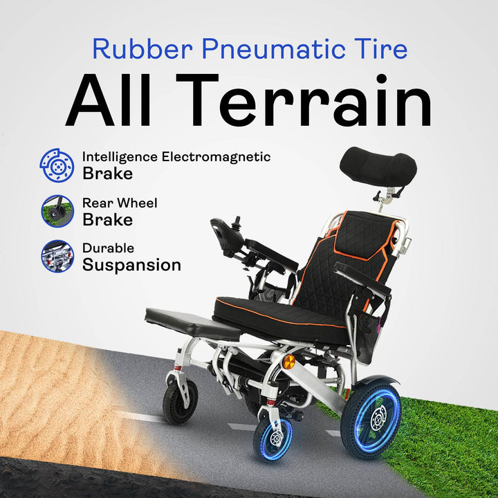Alton Mobility Electric Wheelchair for Adults, All Terrain Lightweight - PANTHER