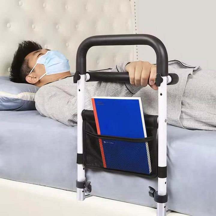 FOCLOVER Adjustable height of the elderly bedside auxiliary armrest, bedside railing to prevent falls - Foclover