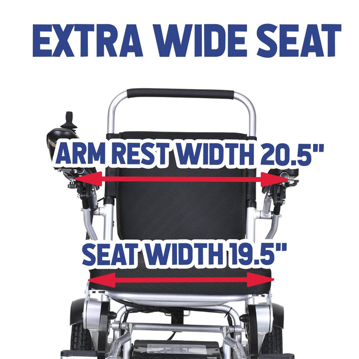 Alton Mobility Electric Wheelchair Wildcat 330 lbs Max Load-500W-13 Miles