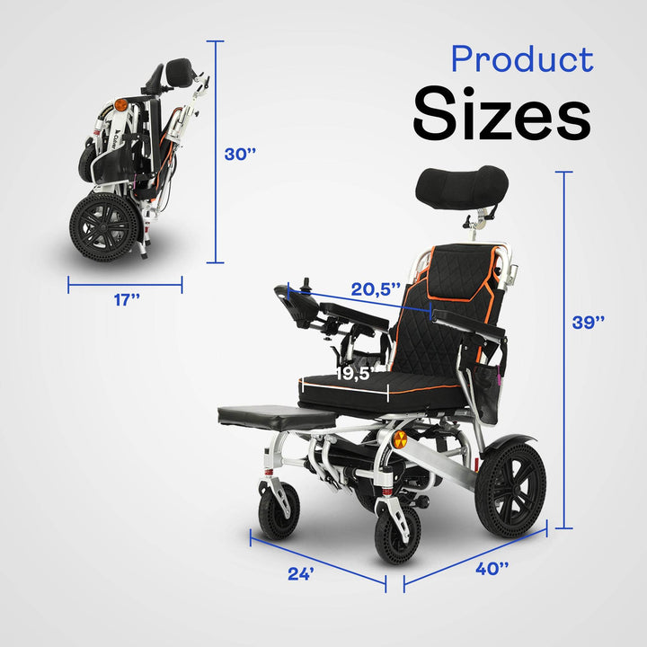 Alton Mobility Electric Wheelchair for Adults, All Terrain Lightweight - PANTHER