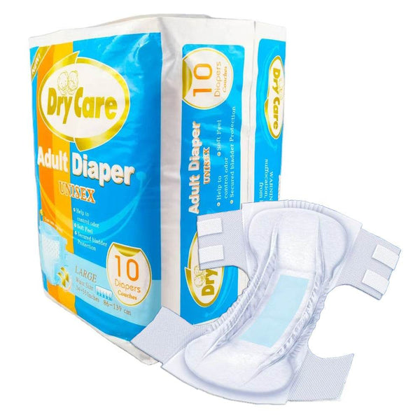 Super absorbent 10 pack disposable adult diapers, essential for bedridden care - Foclover