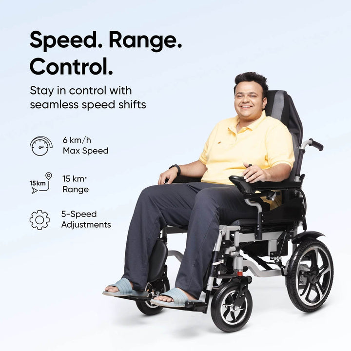 Heavy Duty Recliner Electric Wheelchair - Foclover