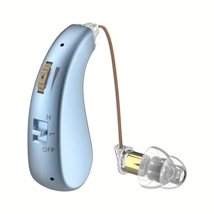 Rechargeable hearing aid mini adjustable tone best portable speaker for deaf elderly in 2025 RIC hearing aid - Foclover