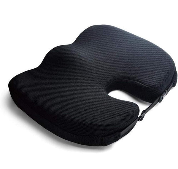Wheelchair Cushion - Memory Foam Non Slip Attachable