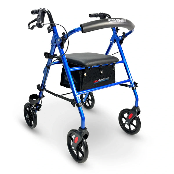 Adjustable Height Lightweight Seat Walker - 8" Wheels
