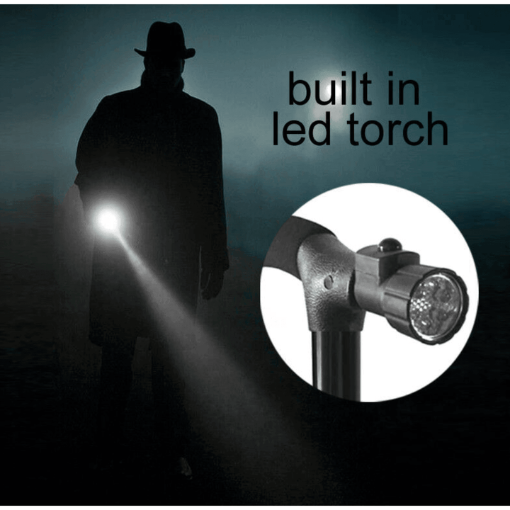 Foldable Cane with Led Light - Pain Free Me