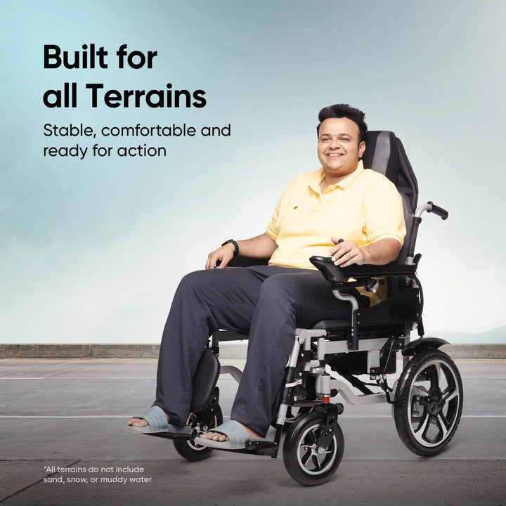 Heavy Duty Recliner Electric Wheelchair - Foclover