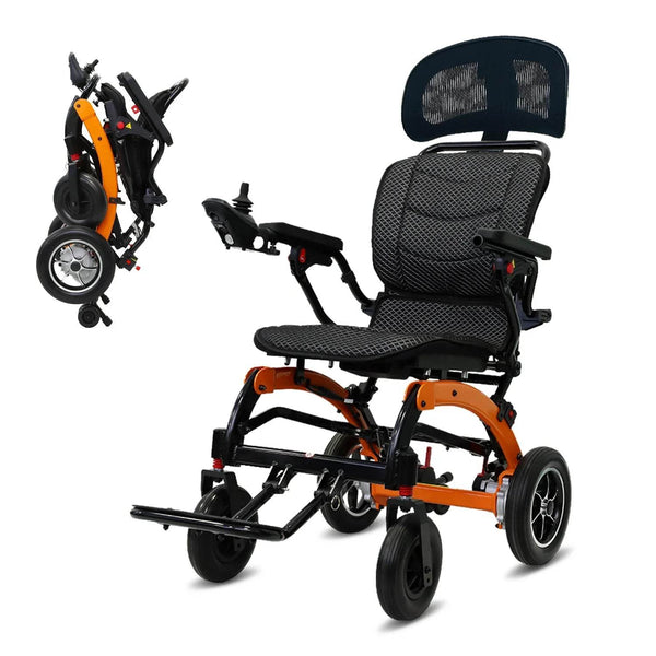 New 40km long range folding 800W electric wheelchair - Foclover