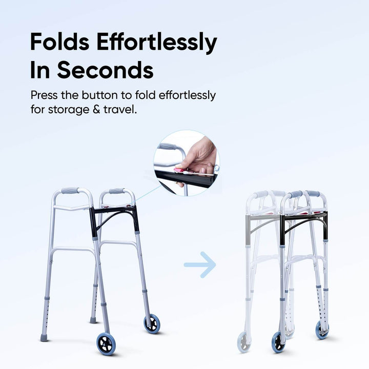 New Walker With Wheels - Foclover