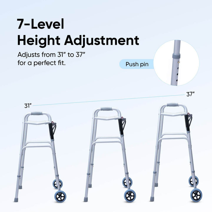 New Walker With Wheels - Foclover